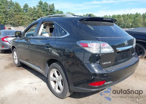 2010 Lexus Rx 350 z USA, uszkodzony, nr VIN 2T2BK1BA3AC047475